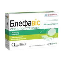 Блефавис салфетки стерильные очищ. д/зоны вокруг глаз №18