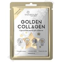 Маска Via Beauty Гидрогелевая для лица с 24К био-золотом