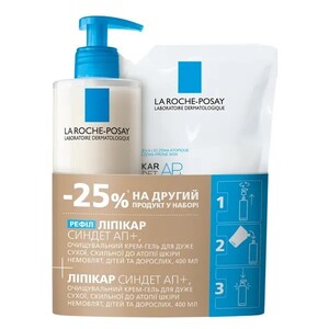 БОМ La Roche-Posay Lipikar Syndet Рефіл 2025 -25%
