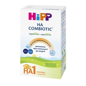 Смесь HIPP Combiotic 1 сухая молочная гипоаллергенная 350 г