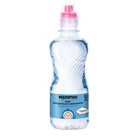 Вода Малятко детская с пробкой 0,33 л