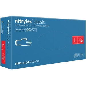 Рукавички NITRYLEX CLASSIC огляд.нітрил.н/ст.н/прип.р.L
