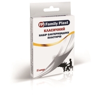 Лейкопластырь FP Family Plast набор мед. бактериц. Классический №15