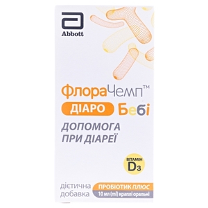 ФлораЧемп Діаро Бебі краплі орал.10мл