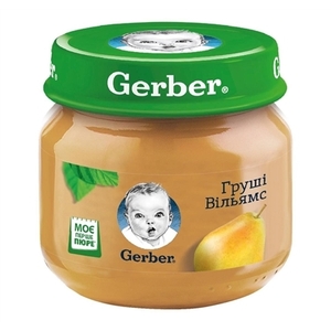 Пюре Gerber Груші Вільямс 80 г