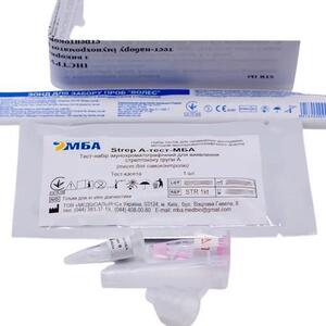 Тест-набір Strep A-тест-МБА для виявлення стрептококу групи А