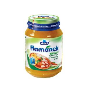 Пюре Hamanek куриное рагу с рисом и овощами 190 г