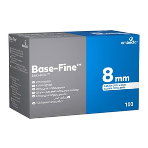 Игла для шприц-ручки Embecta Base-Fine 31G (0,25х8мм) №1