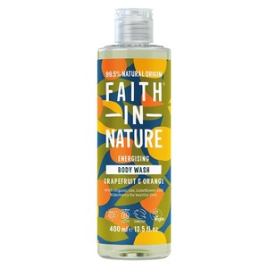 Гель для душу Faith in Nature натуральний з грейпфрутом та апельсином 400мл