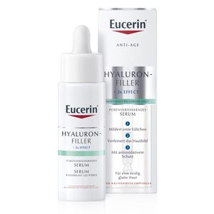 Сироватка Eucerin 83587 Гіалурон-ФіллерАнтиокс вдосконалення структури шкіри звуження пор та пом`якшення перших зморшок 30мл