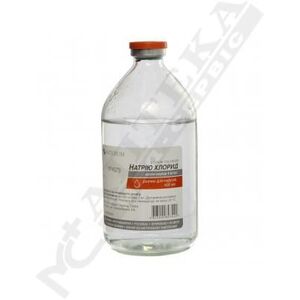 Натрия хлорид раствор для инфузий 0,9% по 400 мл в стекляном флаконе 1 шт. - Артериум