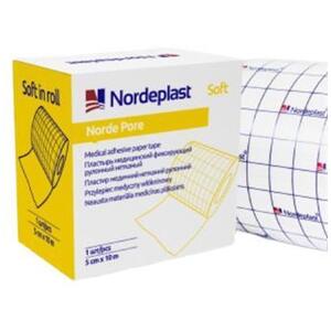 Пластырь Nordeplast Софт неткан. 5 см х 10 м