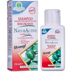 Шампунь Natura House для волос с малахитом для укрепления 250 мл