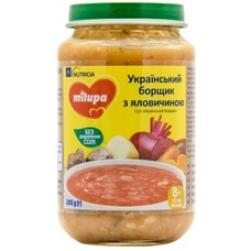 Суп Milupa Украинский борщ от 8 мес.