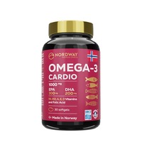 NORDWAY Cardio OMEGA-3 1000мг капс. №30