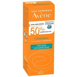 Крем Avene Клинанс Солнцезащитный SPF50+ 50мл