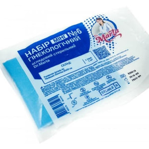 Набор гинекологический Dr.Marta Мини стерил. №6