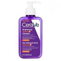 Гель для лица CeraVe очищающий с витамином С,придает сияние и выравнивает тон кожи 236 мл