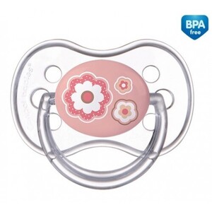 Пустышка Canpol Newborn baby 22/563 силиконовая круглая 6-18 мес