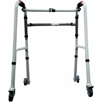 Ходунки-рамки Medok на 4-х колесах складные регулируемые шагающие MED-03-012