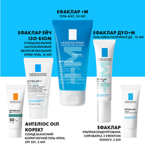 Набор La Roche-Posay Effaclar Гель-мусс 2024