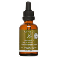 Масло Apivita Натуральное для укрепления и энергизации волос Природное чудо 50 мл