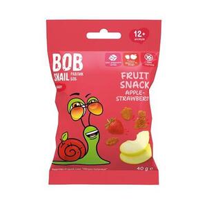 Снек Улитка Боб Яблоко-клубника 40г