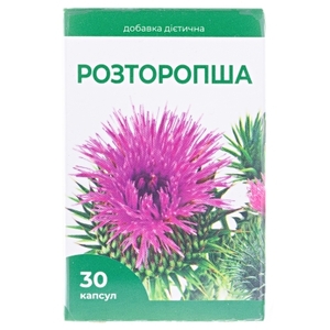 Расторопша капс. 0,4г №30