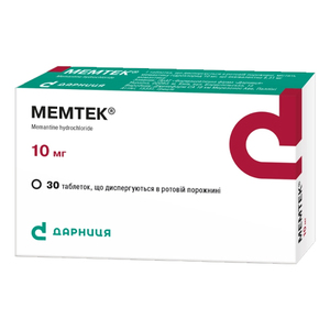 Мемтек-Дарница таблетки по 10 мг 30 шт.