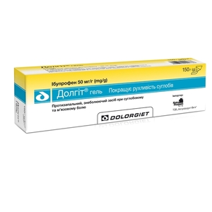 Долгіт гель туба 150г