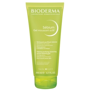 Гель Bioderma Себиом Актив очищающий 200мл