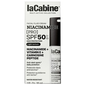 Крем-флюид LaCabine Niacinamide PRO солнцезащитный с ниацинамидом SPF50 30мл
