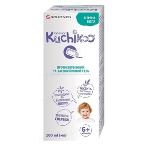 Кучику Вітряна Віспа протисверб. та заспок. гель з дозатором 100мл