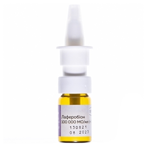 Лаферобион капли 100000 МЕ/мл по 5 мл во флаконе 1 шт.