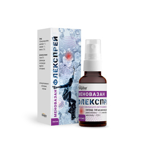 Меновазан Флекспрей розчин спиртовий по 50 мл у флаконі 1 шт.