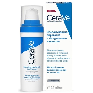 Набір CeraVe БОМ Сироватка гіалур.кислота + Денний крем (-50%) 2024