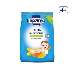 Каша Карапуз Кукурузная безмол.с 4-х мес.200г