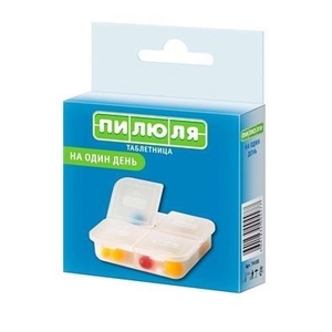 Таблетница Пилюля для лекарств на 1 день