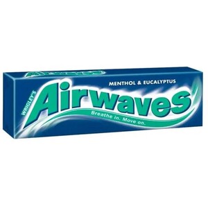Жевательная резинка Airwaves Ментол Эвкалипт
