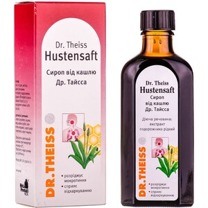 Сироп від кашлю Др. Тайсс по 100 мл у флаконі 1 шт.