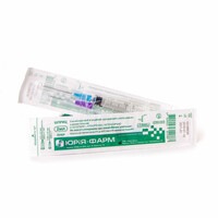 Шприц 2-х комп. с 2-мя иглами 22G (0,7х38мм) и 23G (0,6х32мм) безоп. игла 2мл №1 Юрия-фарм