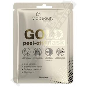 Маска-пленка Via Beauty GOLD Mask с био-золотом
