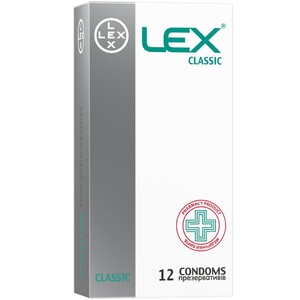 Презервативы LEX Classic №12 классические