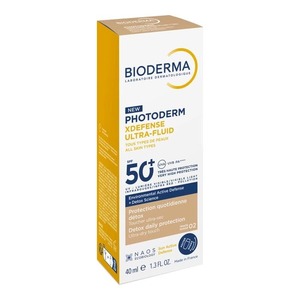 Флюид Bioderma Фотодерм солнцезащитный XDefense Ultra SPF 50+  тон 02 40 мл