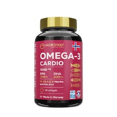 NORDWAY Cardio OMEGA-3 1000мг капс. №30