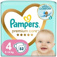 Подгузники Pampers Premium Care р. 4, 9-14 кг №52