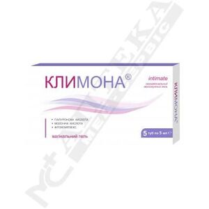 Климона гель для интимной гигиены увлажняющий туба 5мл №5