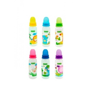 Пляшечка Baby Team 1120 з силіконовою соскою, 250 мл