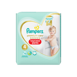 Підгузки-трусики Pampers Premium Care Pants Maxi 9-15 кг №22