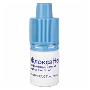 Флоксанекст капли глазные 3 мг/мл по 10 мл во флаконе 1 шт. - ФАРМЛИГА